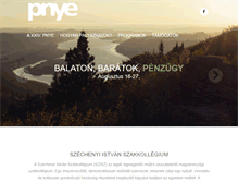 Tablet Screenshot of pnye.szisz.hu